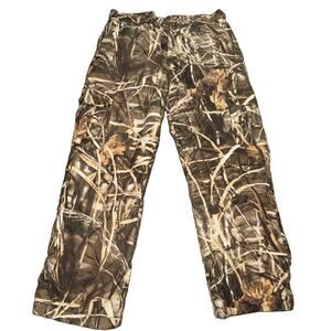 Drake Waterfowl MST Youth Fleece Lined Pant Max 4 Camo Size 16 Waterproof HRD